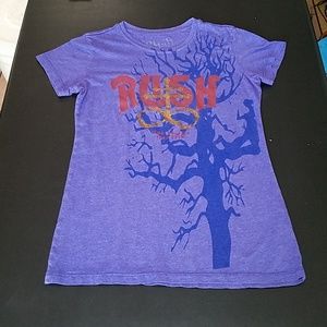 Rush 2010 time machine tour t shirt.